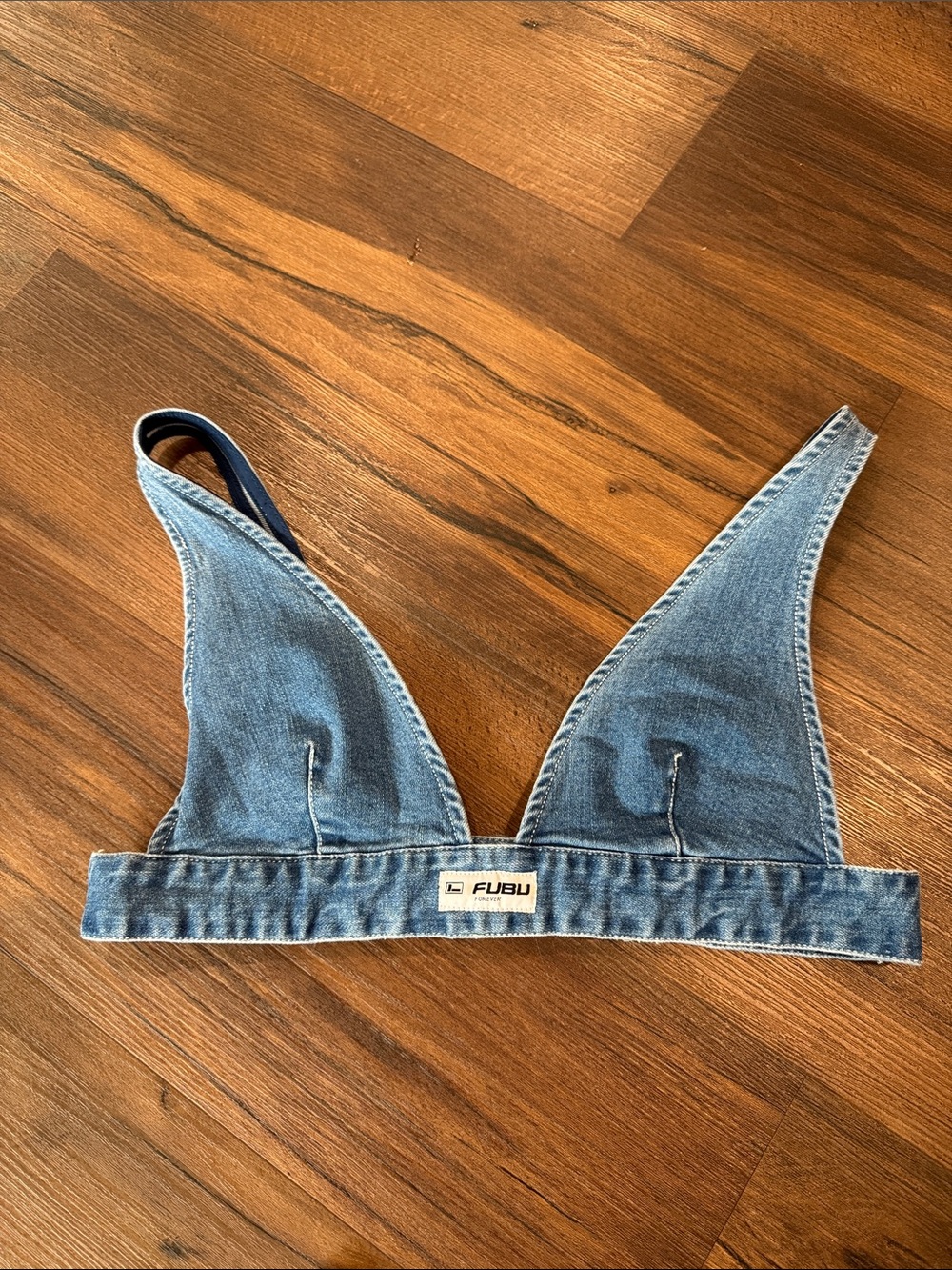 FUBU Forever 21 Denim Bralette